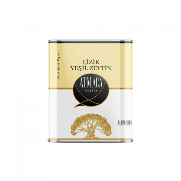 Atmaca Çizik Yeşil Zeytin 10kg