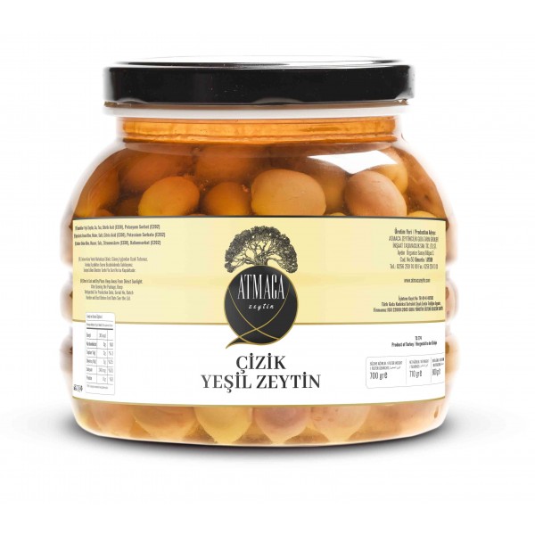 Atmaca Çizik Zeytin 700g