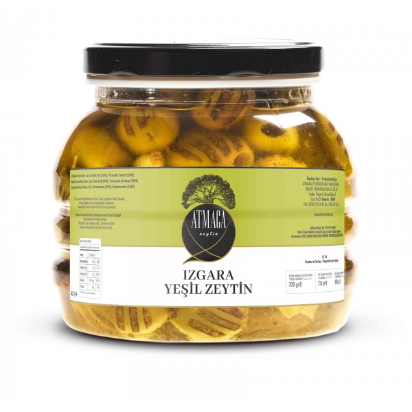 Atmaca Izgara Yeşil Zeytin 700g